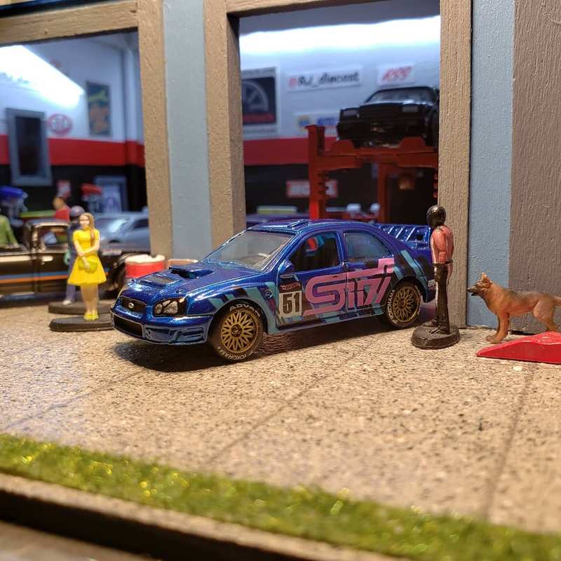Illustration for article titled Hot Wheels Subaru WRX STi - detailed and swapped
